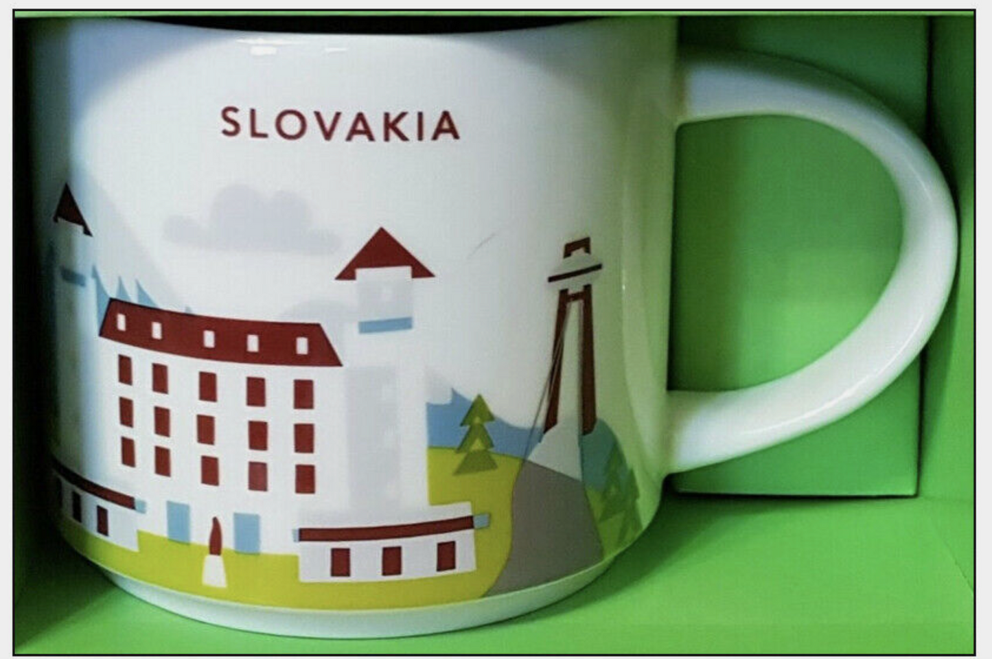 Starbucks You Are Here Slovakia Mug