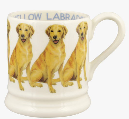 Emma Bridgewater Yellow Labrador Dog 1/2 Pint Mug