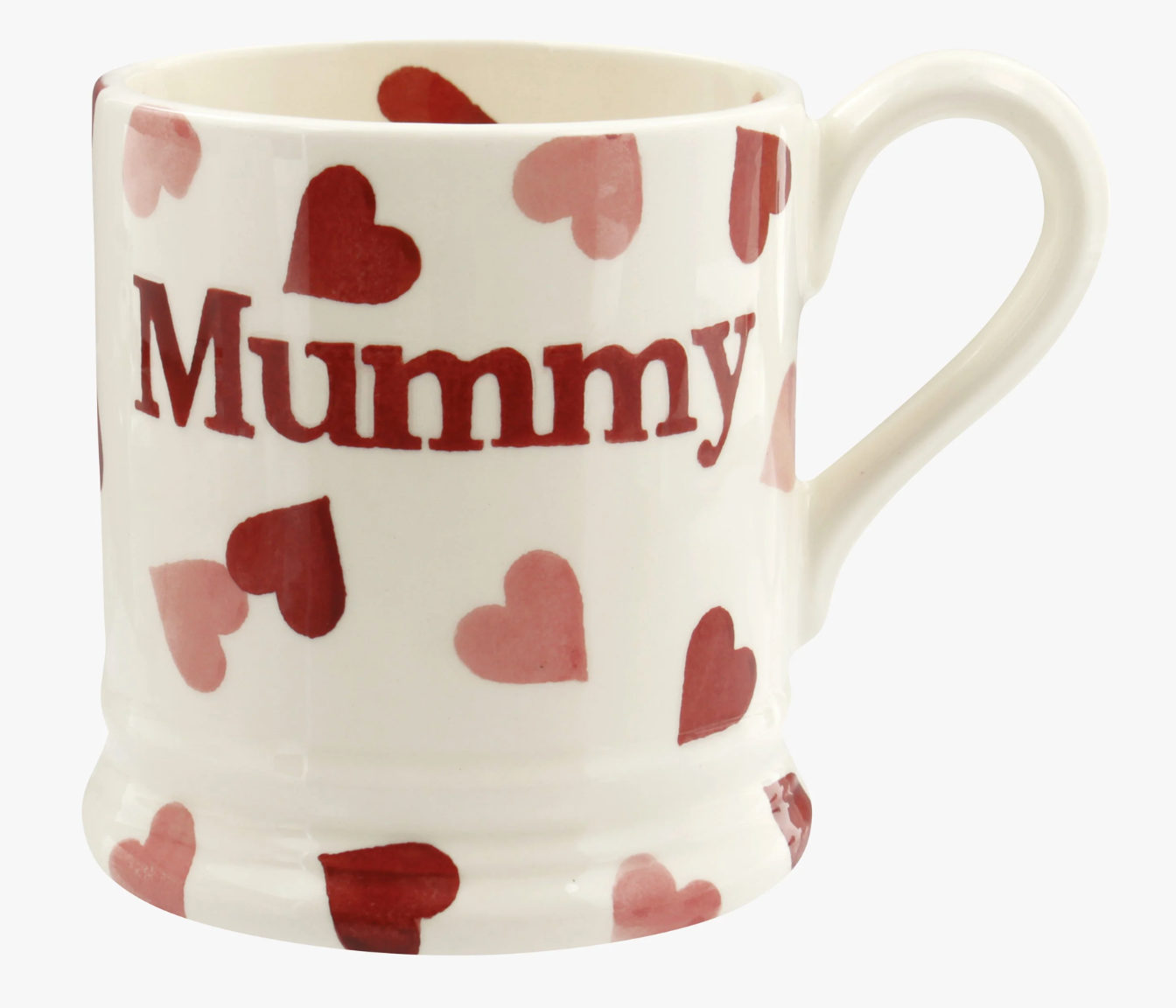 Emma Bridgewater Pink Hearts Mummy 1/2 Pint Mug