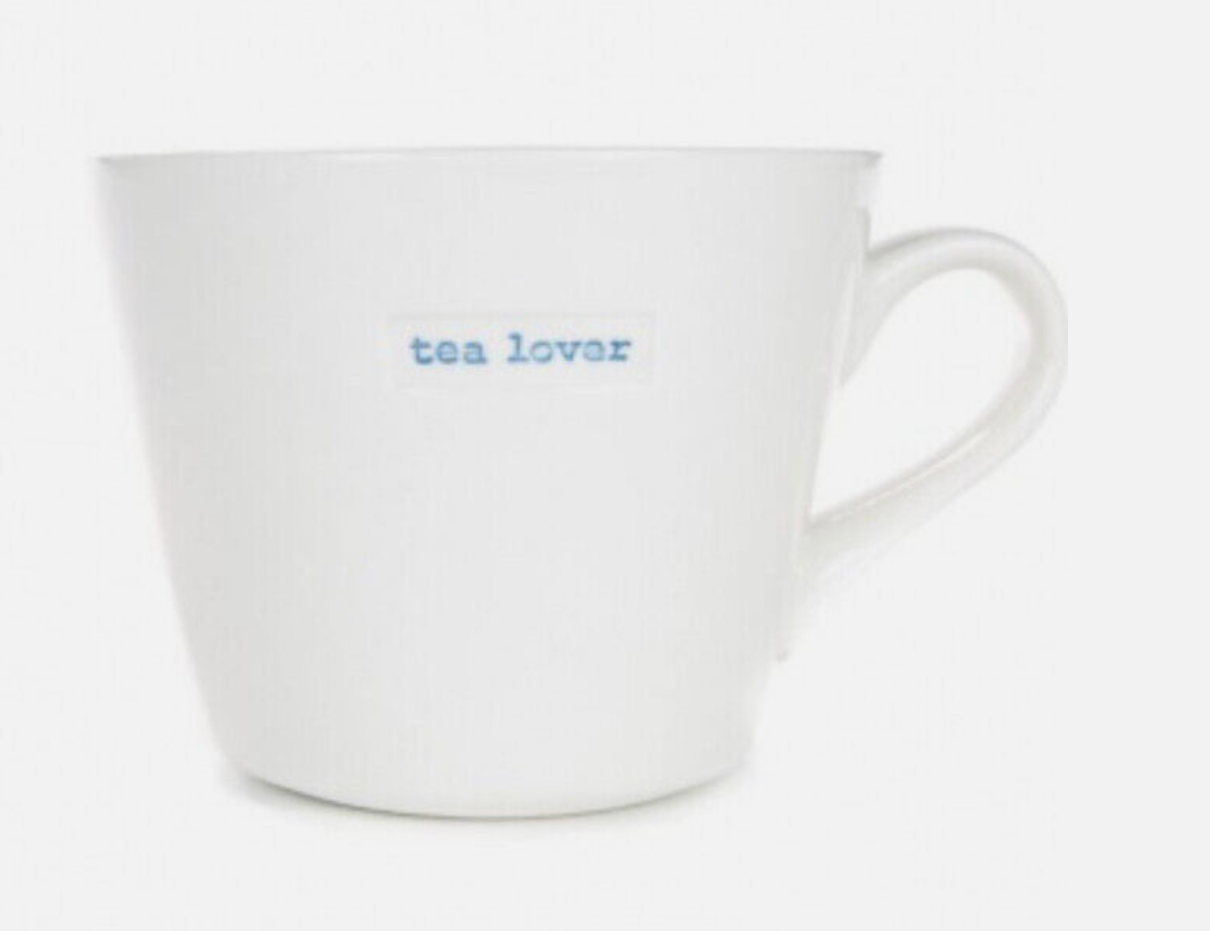 Keith Brymer Tea Lover Medium Bucket Mug 350ml