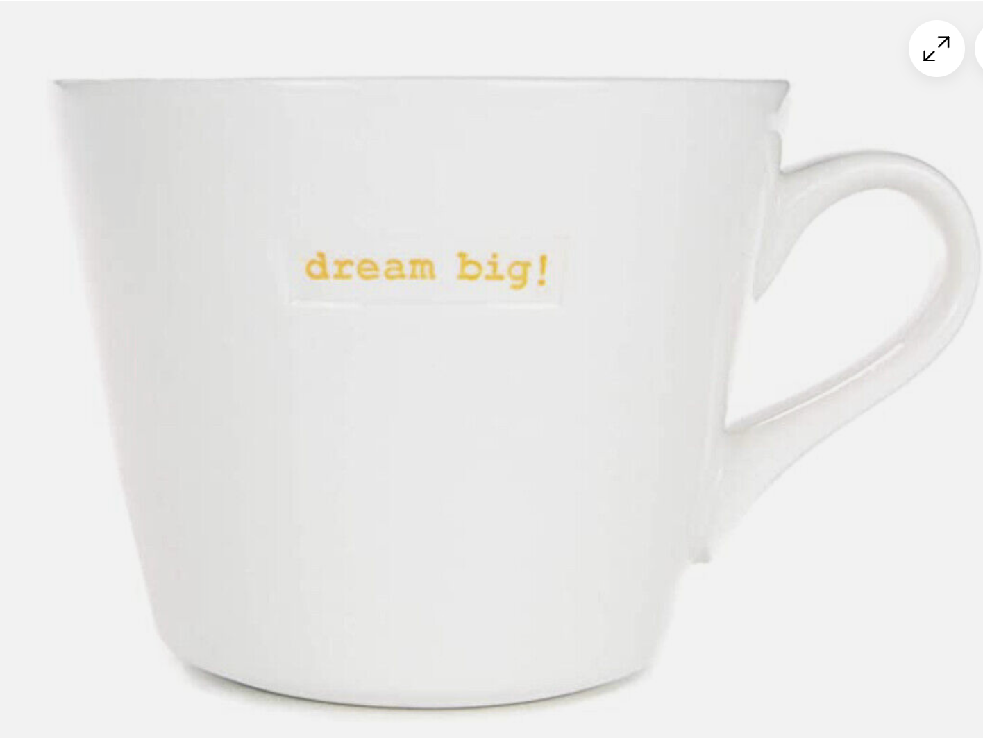 Keith Brymer Jones Dream Big Medium Bucket Mug 350ml