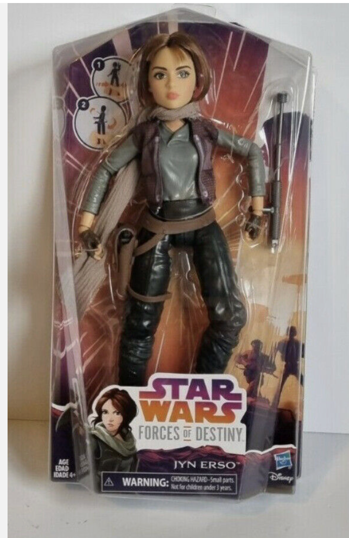 Star Wars Forces of Destiny Jyn Erso Adventure Figure Doll New 11" Hasbro