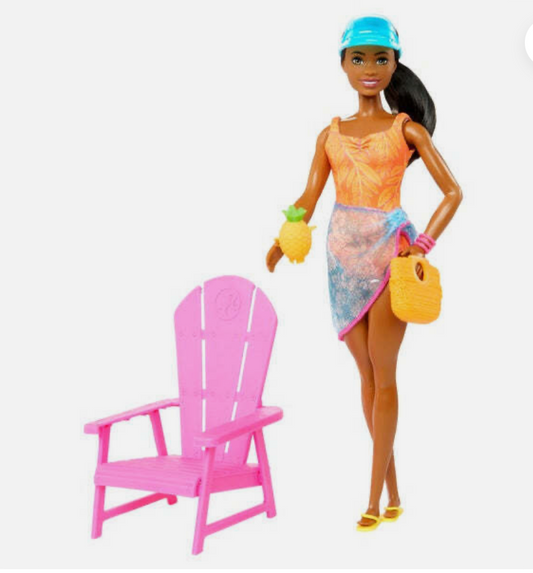 Barbie Pink Passport Hawaii Doll and Accessories