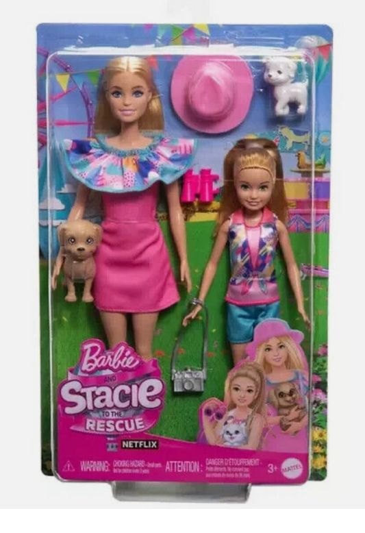 Barbie and Stacie to the rescue pet accessory set