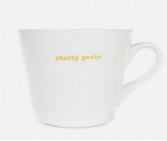 Keith Brymer Jones Smarty Pants Medium Bucket Mug 350ml