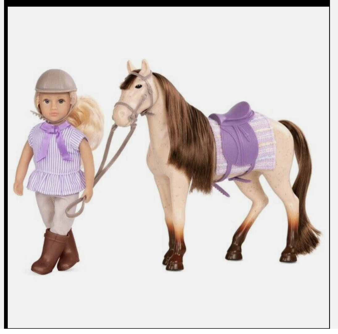 Lori Marjorie Doll and Maple Horse Playset