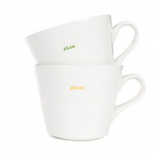 Keith Brymer Jones Rise & Shine Medium Bucket Mug Set 350ml