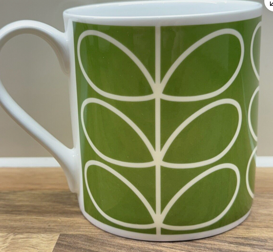 Orla Kiely Linear Stem Green 350 ml Mug