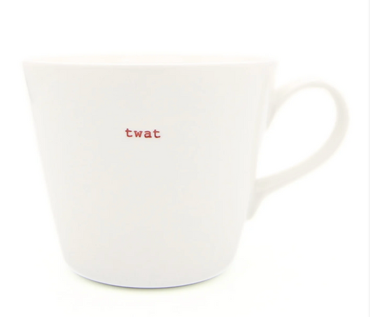 Keith Brymer Jones Twat Medium Bucket Mug 350ml