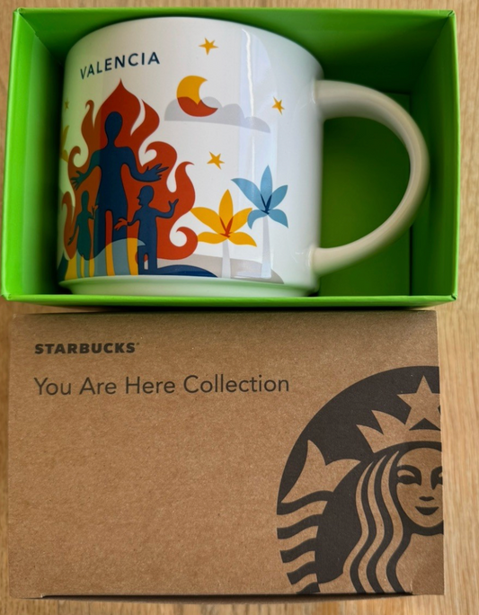 Starbucks You Are Here Valencia Spain Mug BNIB