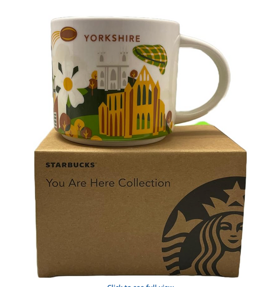 Starbucks You Are Here Yorkshire  Mug