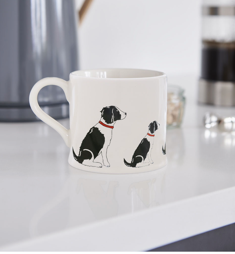Mischievous Mutts  - Black Springer Spaniel