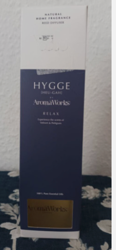 Aromaworks Hygge Relax Vetivert & Petigrain Diffuser 100ml