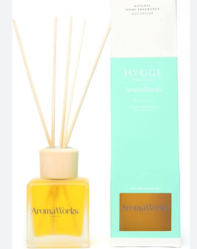 Aromaworks Hygge Renew Basil & MandarinDiffuser 100ml