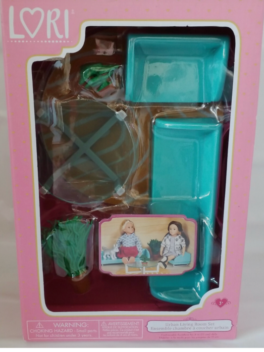 Lori Urban Living Room set for Lori mini doll collection