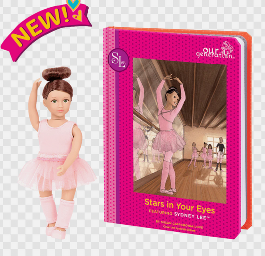 Our Generation Mini Sydney Lee Read & Play Set