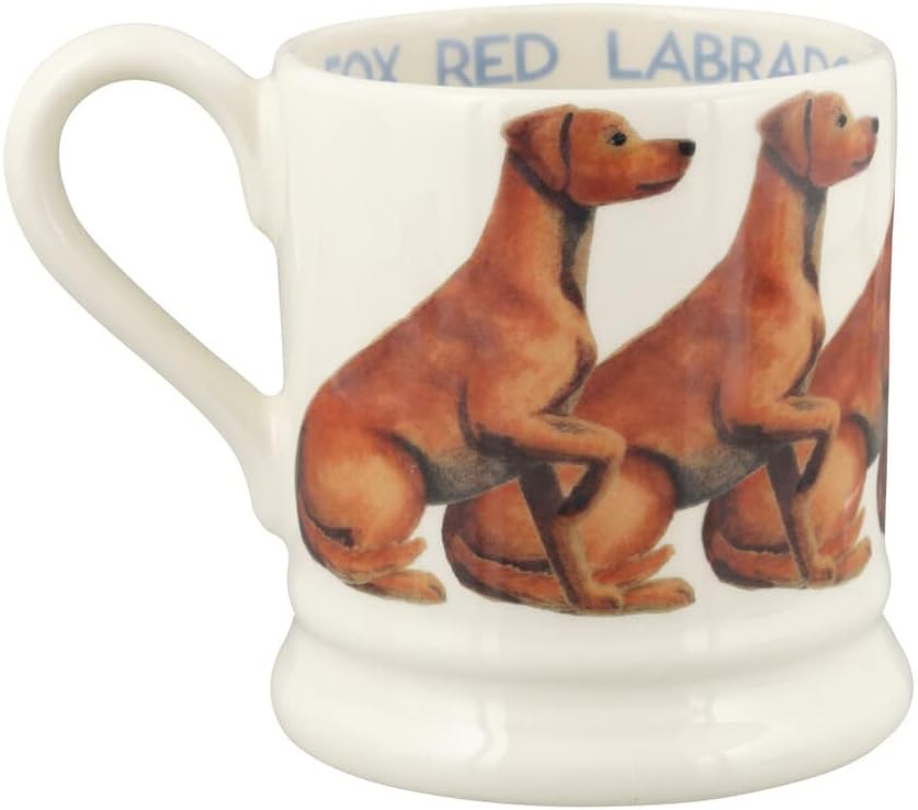 Emma Bridgewater Red Labrador Dog 1/2 Pint Mug