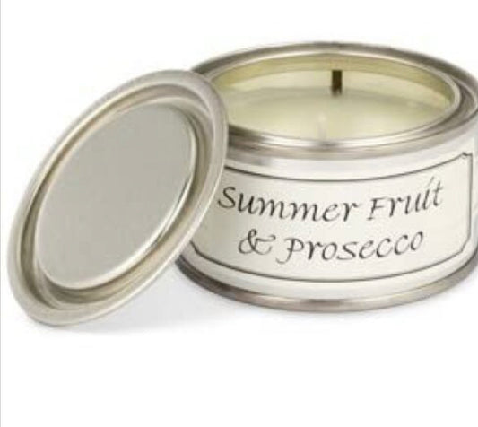 Summer Fruit & Prosecco Paint Pot Candle