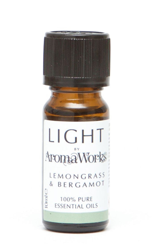 Aromaworks Light Lemongrass & Bergamot Essential Oils 10ml