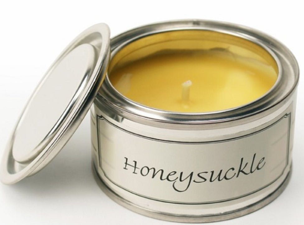 Honeysuckle Paint Pot Candle