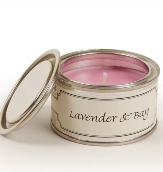 Lavender & Bay Paint Pot Candle