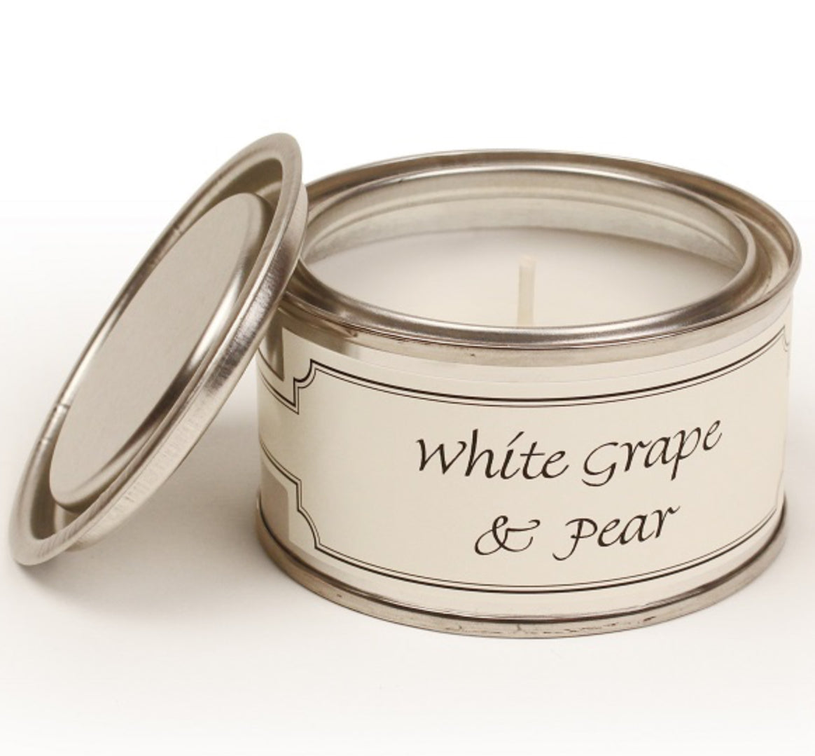 White Grape & Pear Paint Pot Candle