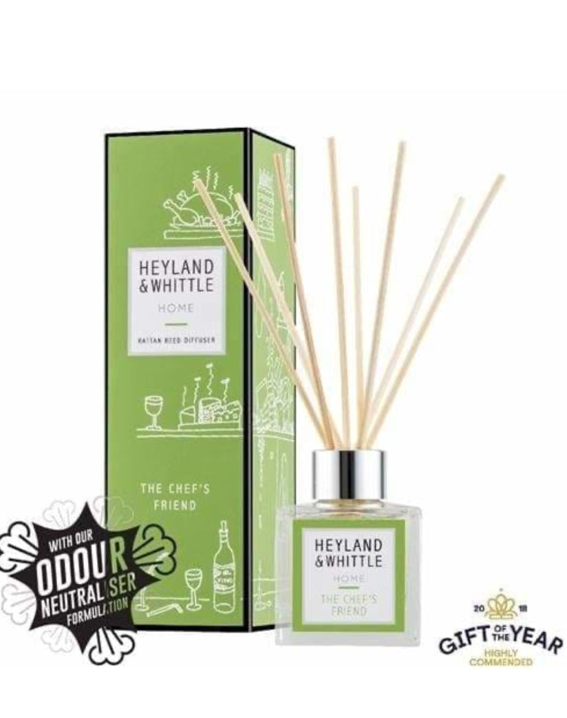 Heyland & Whittle Chef's Friend Reed Diffuser 100ml