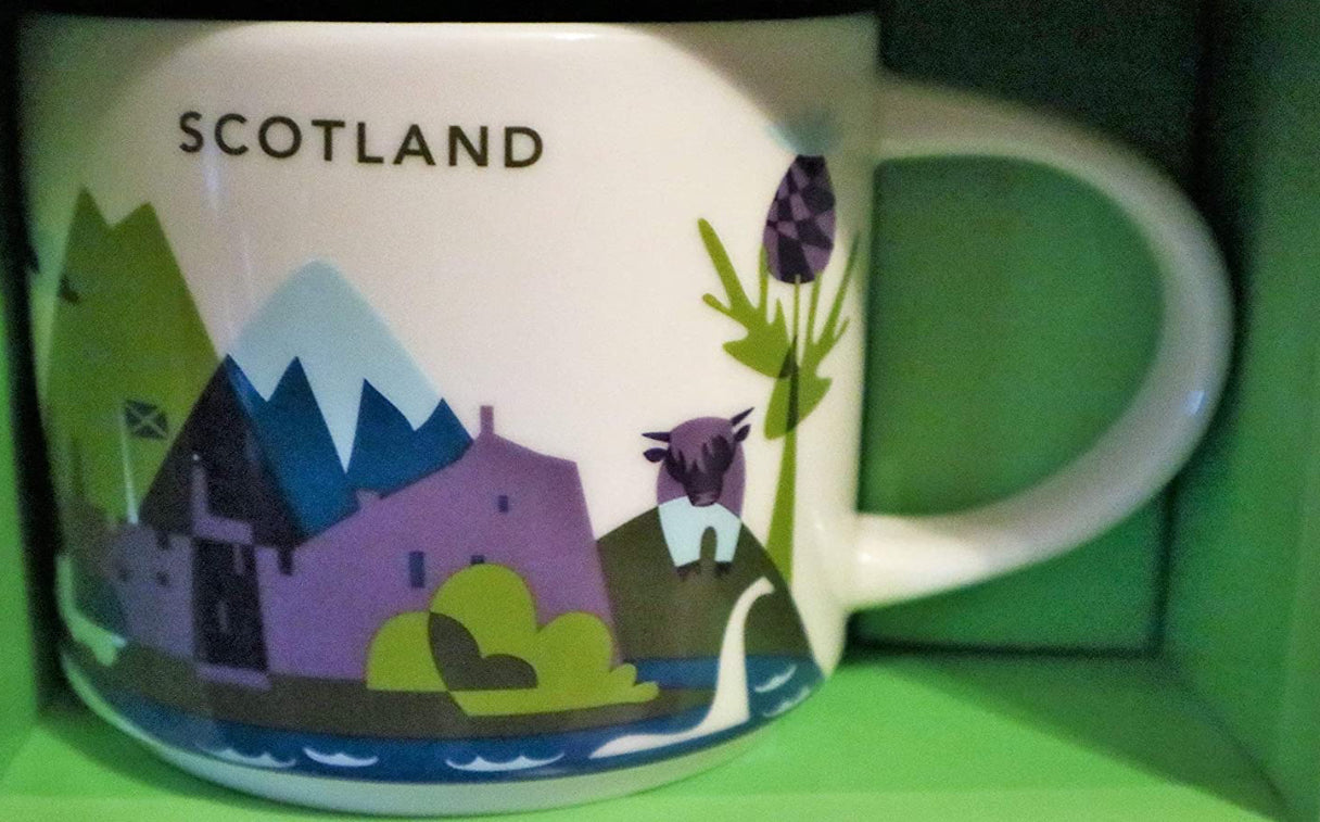 Starbucks You Are Here Scotland Mug