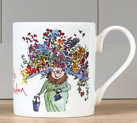 Quentin Blake Lovely Grandma Mug