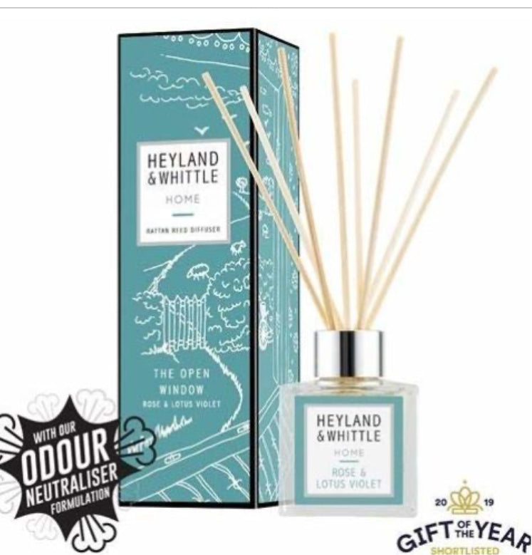 Heyland & Whittle Rose & Lotus Reed Diffuser 100ml