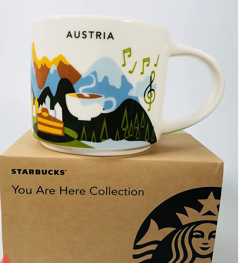 Starbucks You Are Here Austria Mug