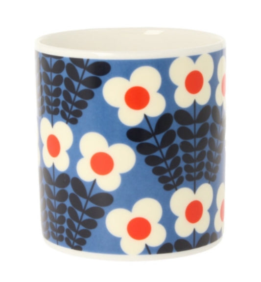 Orla Kiely Bunch Of Stems Big Mug Blue