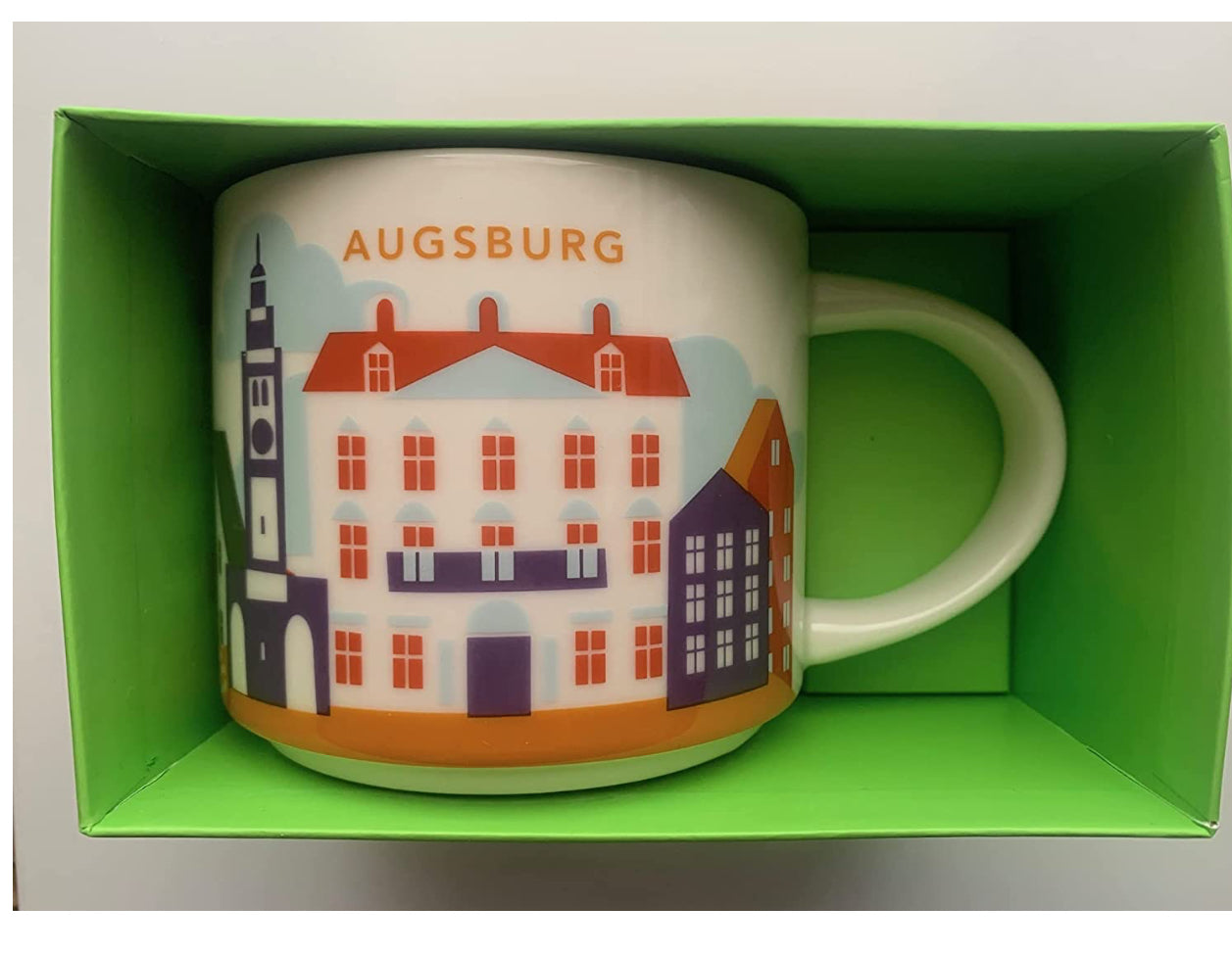 Starbucks You Are Here Augsberg Germany Mug