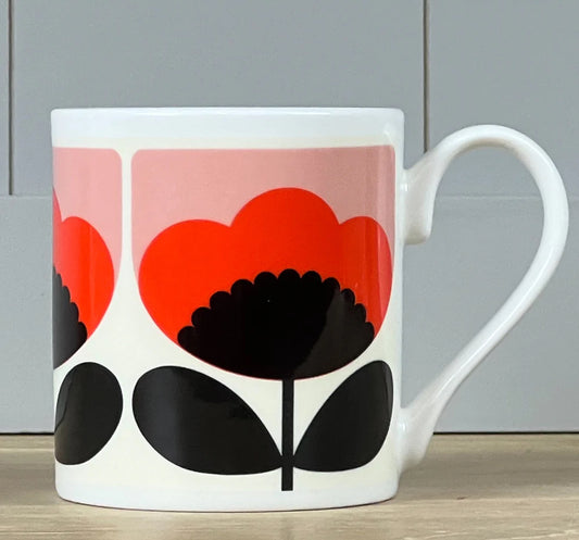 Orla Kiely Spring Blooms Mug Orange