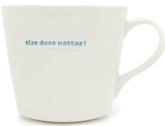 Keith Brymer Jones Size Does Matter Large Bucket Mug 500ml