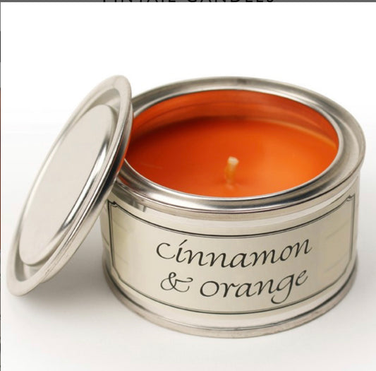 Cinnamon & Orange Paint Pot Candle