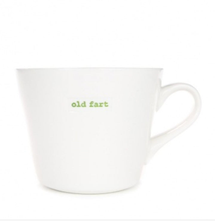 Keith Brymer Jones Old Fart Medium Bucket Mug 350ml