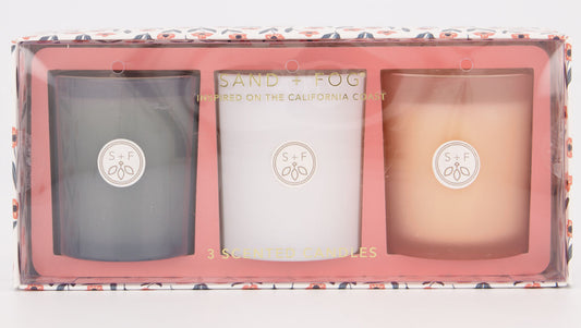 Sand & Fog 3 Scented Candle Collection