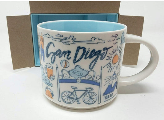 Starbucks Been There San Diego Mug