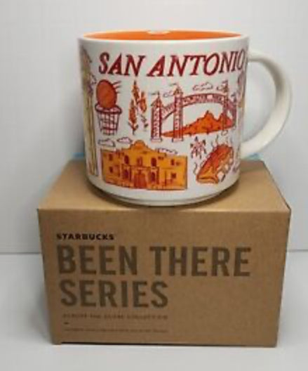 Starbucks Been There San Antonio Texas Mug