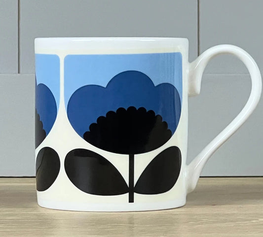 Orla Kiely Spring Bloom Mug Blue