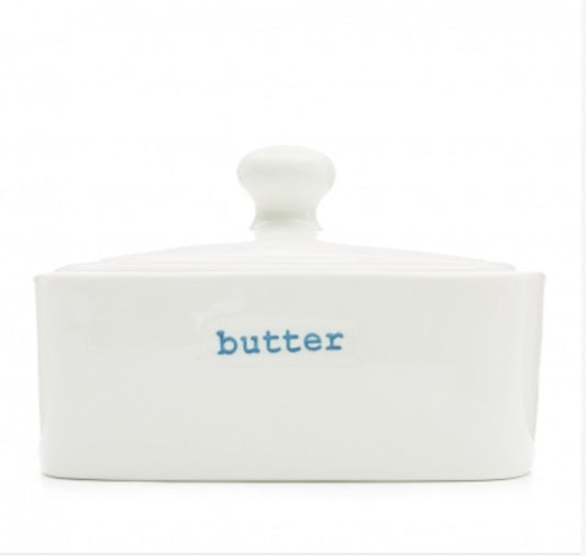 Keith Brymer Jones Word Range Butter Dish