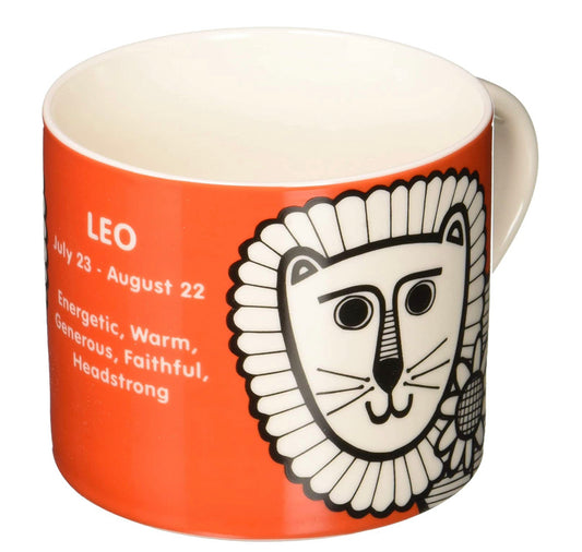 Zodiac Fine China Leo Star Sign Mug