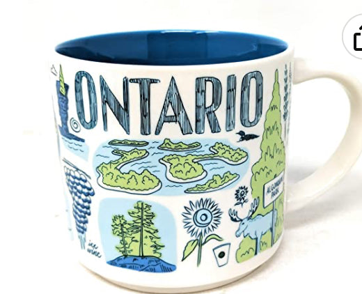 Starbucks Been There Ontario Mug