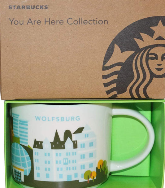 Starbucks You Are Here Wolfsburg Germany Mug