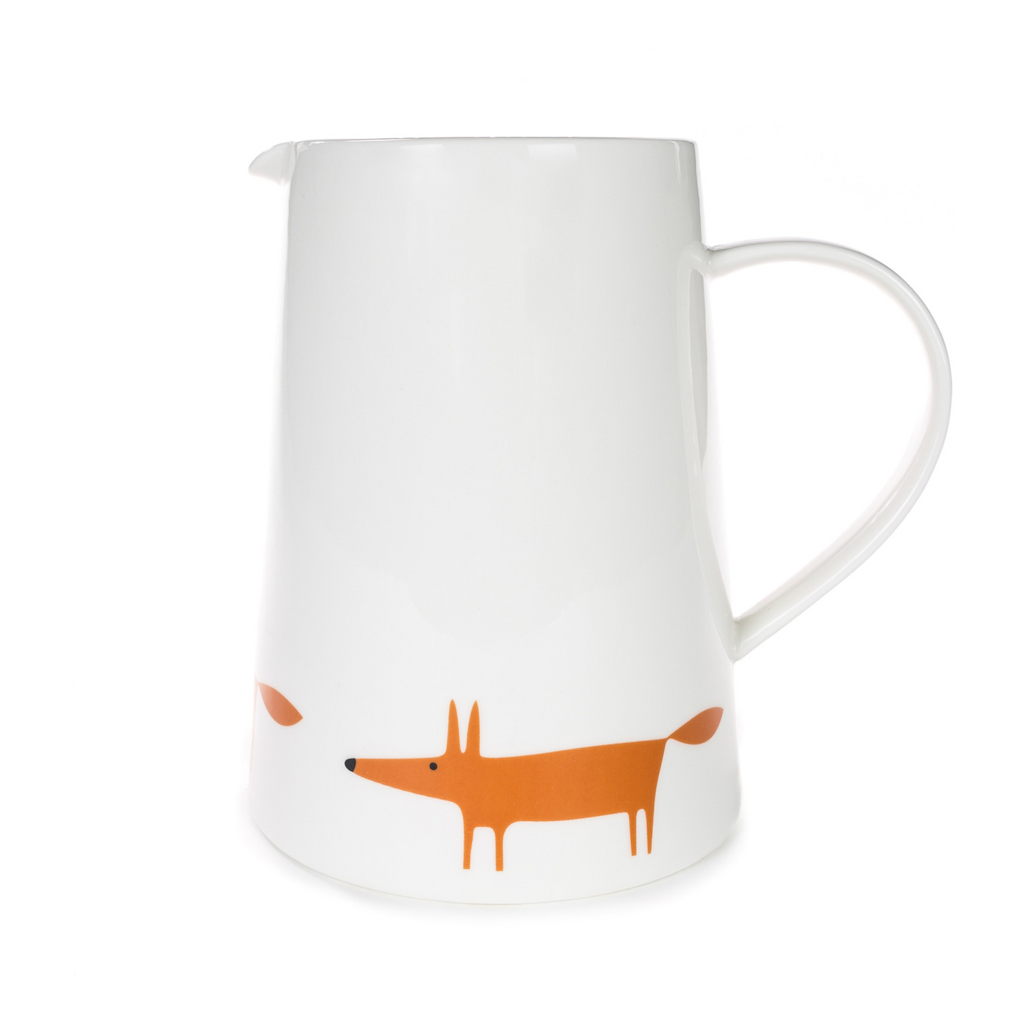 SCION LIVING – JUG 1,000ML – MR FOX – CERAMIC & ORANGE