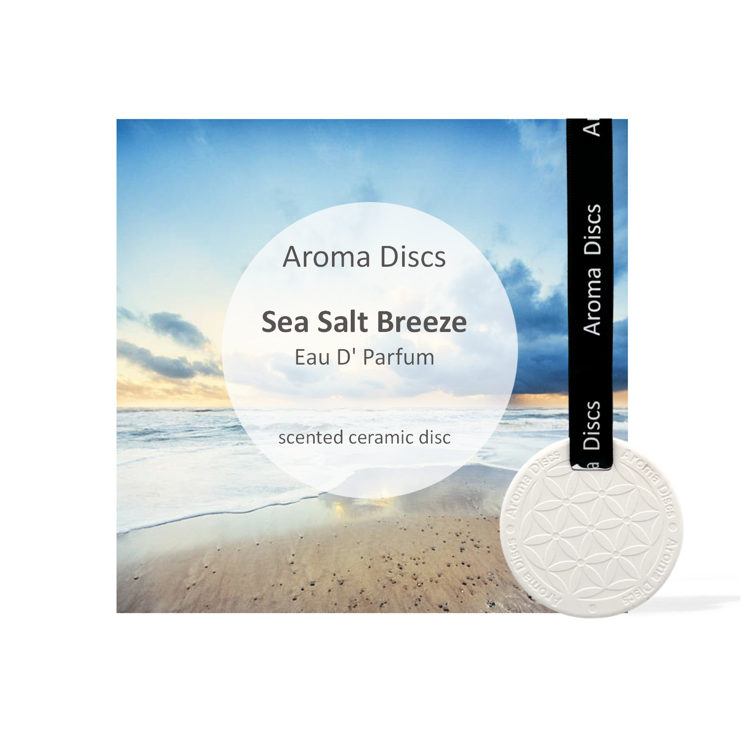 Sea Salt Breeze Aroma Disc