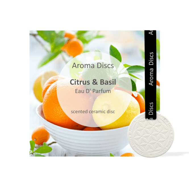 Citrus & Basil Aroma Disc