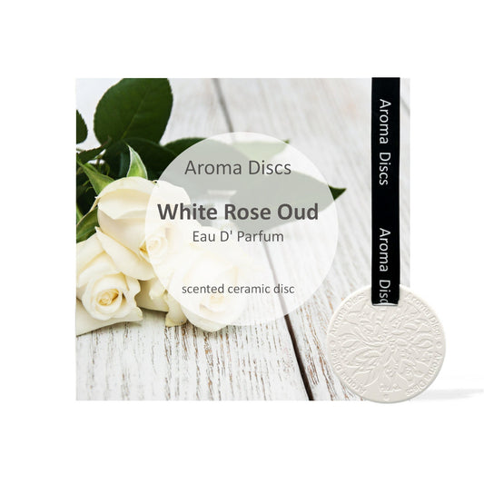 White Rose Oud Aroma Disc