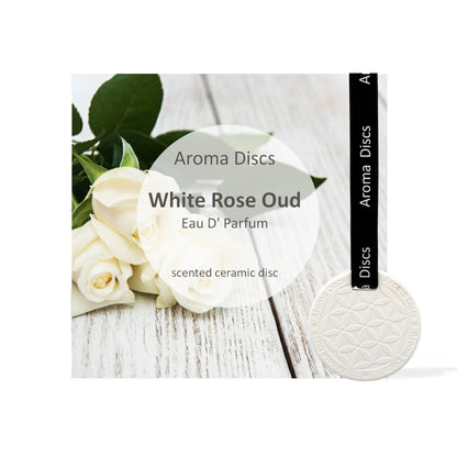 White Rose Oud Aroma Disc